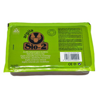 Глина гончарная натуральная Sio-2 Argila красная 1,5 кг.