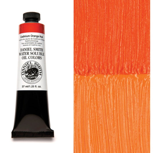 Масляная краска Daniel Smith водорастворимая 37 мл Кадмий Оранжевый Оттенок (Cadmium Orange Hue)