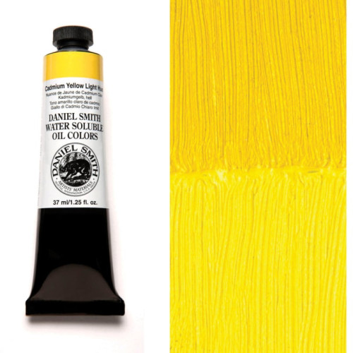 Олійна фарба Daniel Smith водорозчинна 37 мл Кадмій Жовтий Світлий Відтінок (Cadmium Yellow Light Hue)