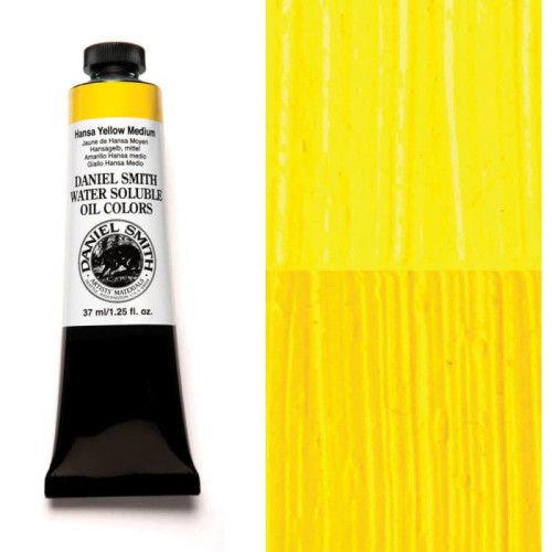 Олійна фарба Daniel Smith водорозчинна 37 мл Ханса Жовтий Середній (Hansa Yellow Medium)