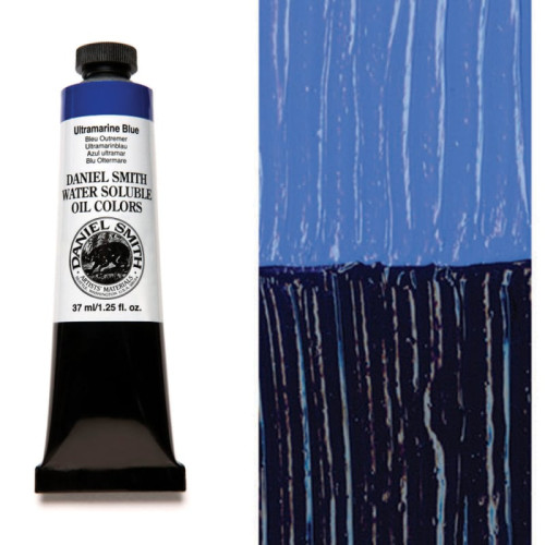 Масляная краска Daniel Smith водорастворимая 37 мл Ультрамариновый Голубой (Ultramarine Blue)