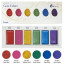 Набір акварельних фарб Kuretake Gansai Tambi Gem Colors 6 кювет