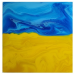 Художній набір для створення картини у техніці флюїд арт, Barva art box 