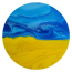 Художественный набор для создания картины в технике флюид арт, Barva art box, Украина Круг 30 см - fluid art (жидкий акрил)