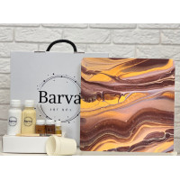 Художній набір для створення картини у техніці флюїд арт, Barva art box 