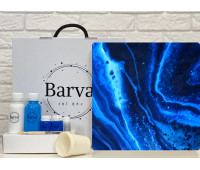 Художній набір для створення картини у техніці флюїд арт, Barva art box 