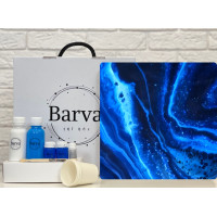 Художній набір для створення картини у техніці флюїд арт, Barva art box 