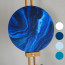 Художественный набор для создания картины в технике флюид арт, Barva art box, Нептун Круг 30 см - fluid art (жидкий акрил)