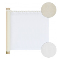 Холст в рулоне хлопок 1,5х1 м, погон, мелкое зерно, 250 г/м, акрил грунт бязь ПРБ0611591285 (максимально 12 метров)