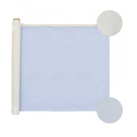 Полотно в рулоні бавовна 1,5х1 м, погон, середнє зерно, 410 г/м, акрил грунт СІРИЙ (Максимально 12 метрів) арт ПРБ1631591285