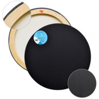 Набір круглих полотен на підрамнику, 80, 70, 60, 50, 40, 30, 20 см, Грунт чорний НК40Б162-80 Бавовна 410 г/м2