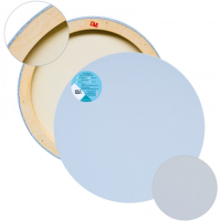 Набор круглых холстов на подрамнике 90, 80,70,60,50,40,30,20 см Грунт серый НК40Б163-90 Хлопок 410 г/м2