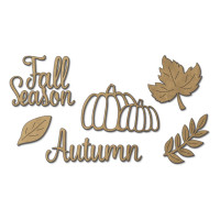 Набір чіпбордів Fall season 10х15 см 821 Крафт