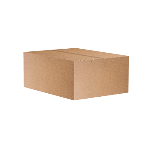 Коробка картонна для пакування (10 шт), 3 шарова, коричнева, 160 х 120 х 75 мм