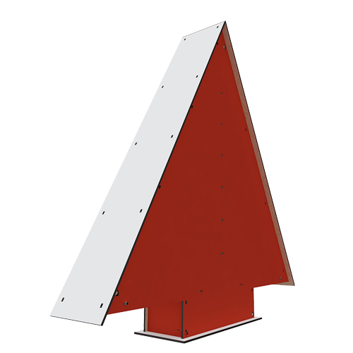 Адвент календарь Елочка на 31 день с вырезанными цифрами, Красно-белый, 52х50х10,5 см (модель для сборки) Адвент календарь Елочка на 31 день с вырезанными цифрами, Красно-белый, 52х50х10,5 см (модель для сборки)