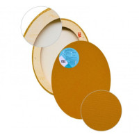 Холст на подрамнике Овал 40х50 см, Хлопок, грунт Охра О40Б1644050