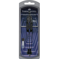 Циркуль Faber-Castell quick-set compass future look, диаметр 390 мм, 574453 Циркуль Faber-Castell quick-set compass future look, диаметр 390 мм, 574453