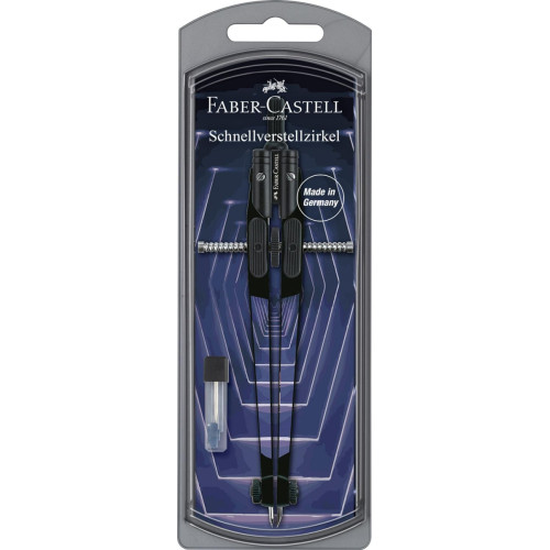 Циркуль Faber-Castell quick-set compass future look, диаметр 390 мм, 574453