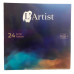 Набор художественных акриловых красок LOKSS L‘Artist Premium (24 цвета по 12 мл.)