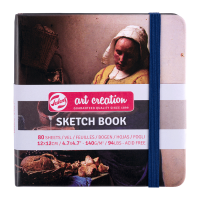 Блокнот для графіки Talens Art Creation Молочниця, Ян Вермер, 140г/м, 12х12 см, 80 л, Royal Talens
