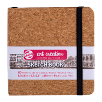 Блокнот для графіки Talens Art Creation, 140г/м, 12х12 см, 80 л, Cork, Royal Talens