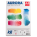 Альбом для акварелі Watercolour, А4, 300г/м, 12 л., HP, дрібне зерно, Aurora