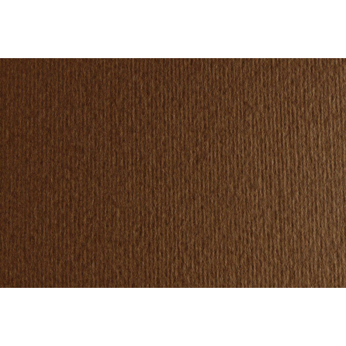 Бумага для дизайна Elle Erre В2 50х70 см, №06 marrone, 220г/м, коричневая, две текстуры, Fabriano
