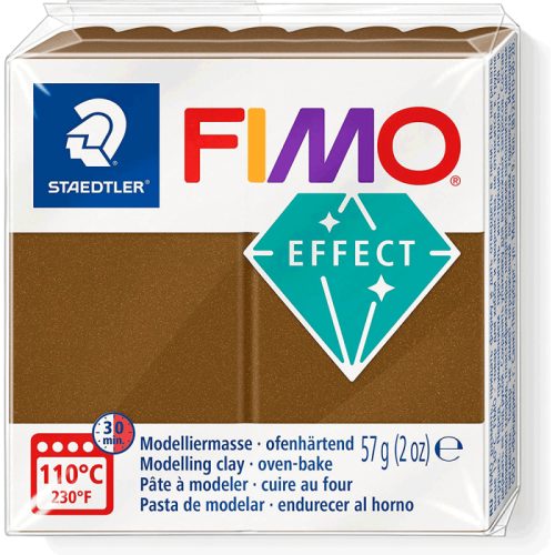 Пластика Effect, Античная бронза металлик, 57г, Fimo