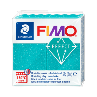 Пластика Effect, Бирюзовая галактика, 57г, Fimo