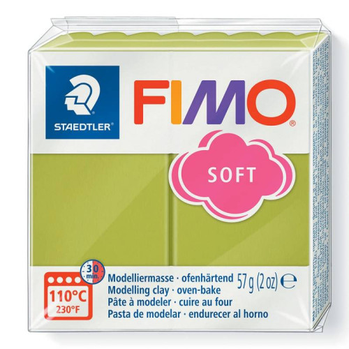 Пластика Soft, Фисташковая, 57г, Fimo