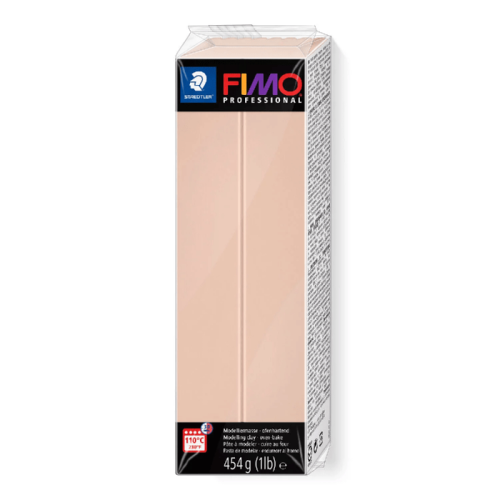 Пластика professional, рожева, 110С, 454г, Fimo