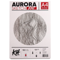 Склейка для рисунка Smooth Matt, А4, 160 г/м, 20 л., Aurora
