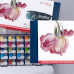 Набор акварельных красок 35 цветов, BOTANICAL ROSA Gallery металлический пенал