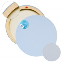 Круглый холст на подрамнике 100х100 см, хлопок, грунт серый К40Б163100100