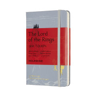 Записная книжка Moleskine Lord of the Rings карманная / Линейка Голубой LELRMM710IS