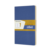 Блокнот Moleskine Volant средний / Нелинированный Незабудка, Янтарь (2 шт) (8058647620602)