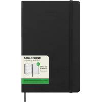 Щотижневик з місцем для дат Moleskine середній / Чорний (8056598857122)