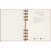Щотижневик з місцем для дат Moleskine Spiral великий / Вишневий (8056598856361)