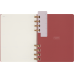 Щотижневик з місцем для дат Moleskine Spiral великий / Вишневий (8056598856361)
