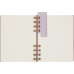Щотижневик з місцем для дат Moleskine Spiral великий / Вишневий (8056598856361)