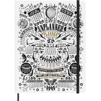 Щотижневик з місцем для дат Moleskine x Lorenzo Petrantoni великий в подарунковому боксі (8056598855135)