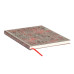 Записная книжка Paperblanks Серебряная Филигрань - Гранат большой 23х18 см Линейка Flexi (9781439794012)
