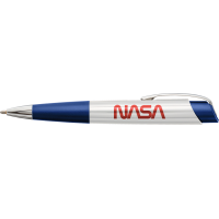 Авторучка Fisher Space Pen Eclipse Біла + Синя – NASA logo в блістері / SECL/WBL-NASAW (747609004588)