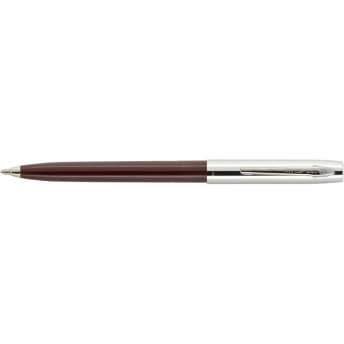 Авторучка Fisher Space Pen Cap-O-Matic Коричневый + Хром / S775-MR (747609000825)