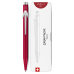 Ручка Caran d'Ache 849 Colormat-X Красная + box (7630002351706)