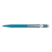 Ручка Caran d'Ache 849 Paul Smith Cyan Blue & Steel Blue + пенал (7630002353281)