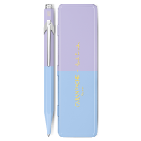 Ручка Caran d'Ache 849 Paul Smith Sky Blue Lavender Purple + пенал (7630002353199)