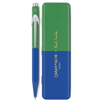 Ручка Caran d'Ache 849 Paul Smith Cobalt Blue Emerald Green + пенал (7630002353168)
