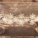 Трафарет многоразовый, 15х20 см, Christmas snowflakes, №458