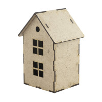 Заготовка для декорирования Домик-7, 110, МДФ